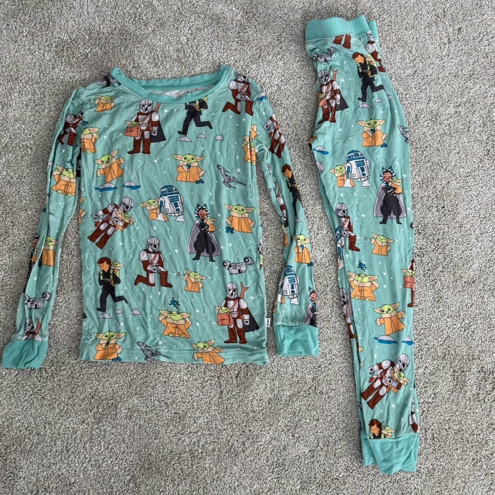 Little Sleepies Star Wars Mandalorian Pajama Set 5/6